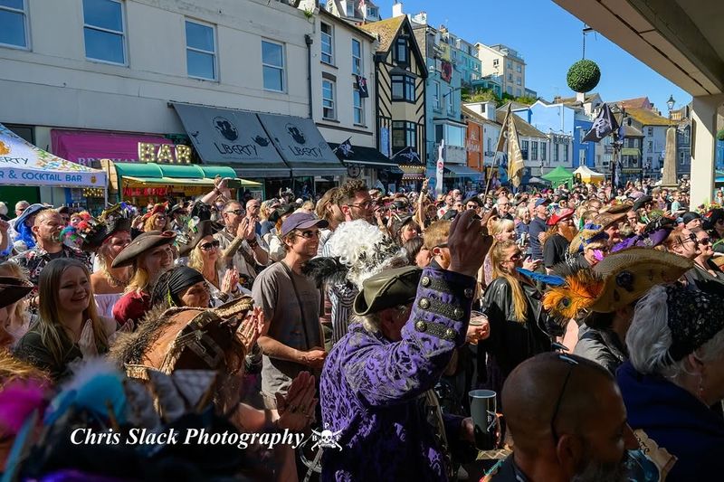 The Brixham Pirate Festival 2026 in full swing
