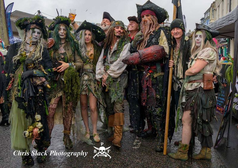 Amazing costumes on display at the Brixham Pirate Festival 2026