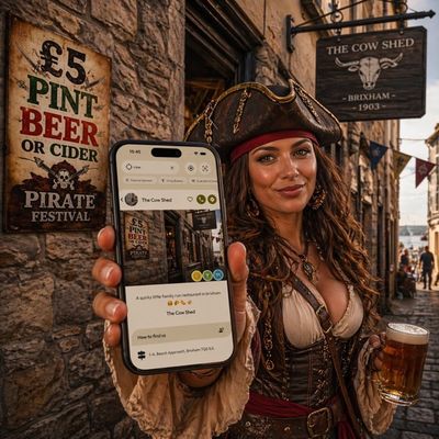The Cow Shed - Brixham Pirate Festival Sponsor