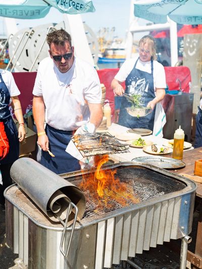 Custom built sardine tin BBQ's! - South West Sardine Festival